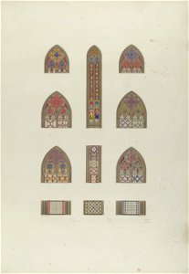 Sulpiz Boisserée, Ansichten, Risse und einzelne Theile des Doms von Köln, Tafel 10