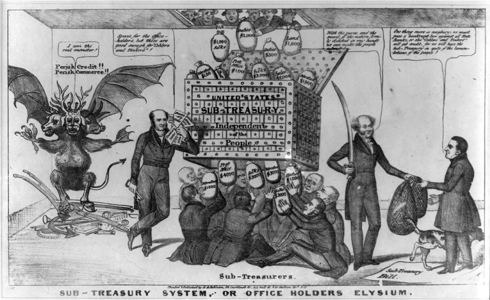 Sub-treasury system, or Office holders elysium LCCN2008661817