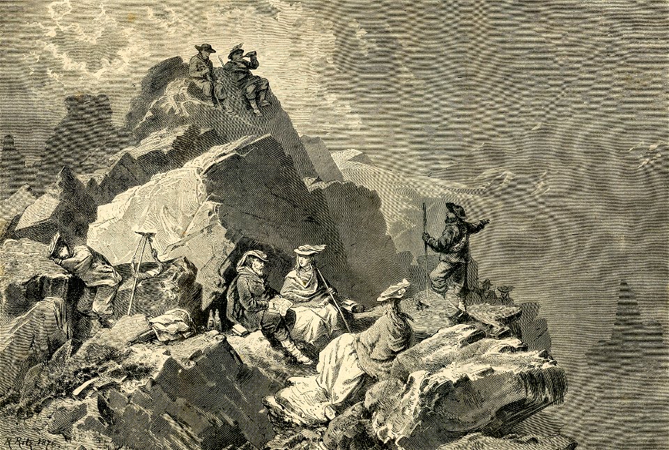 Sul picco d’Arzinol, nel Valese