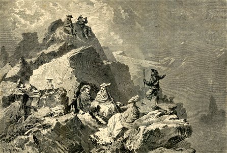 Sul picco d’Arzinol, nel Valese