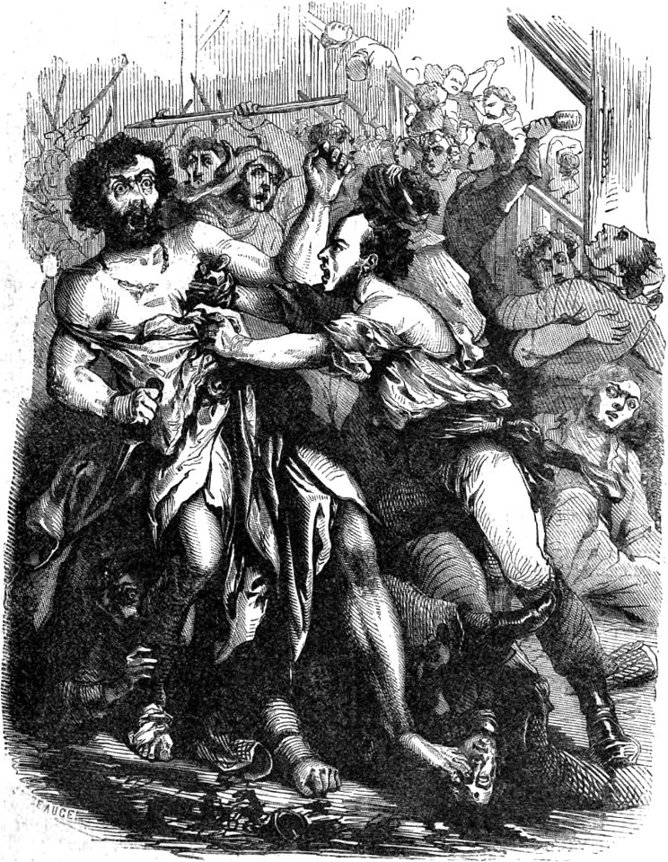Sue - Atar-Gull et autres récits, 1850 (page 77 crop)