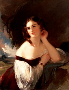 Fanny Kemble by Thomas Sully, 1834