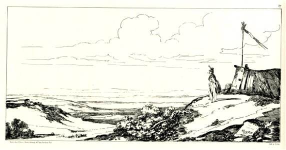 Suite de dessins a la plume 1839 (BM 1852,0424.239)