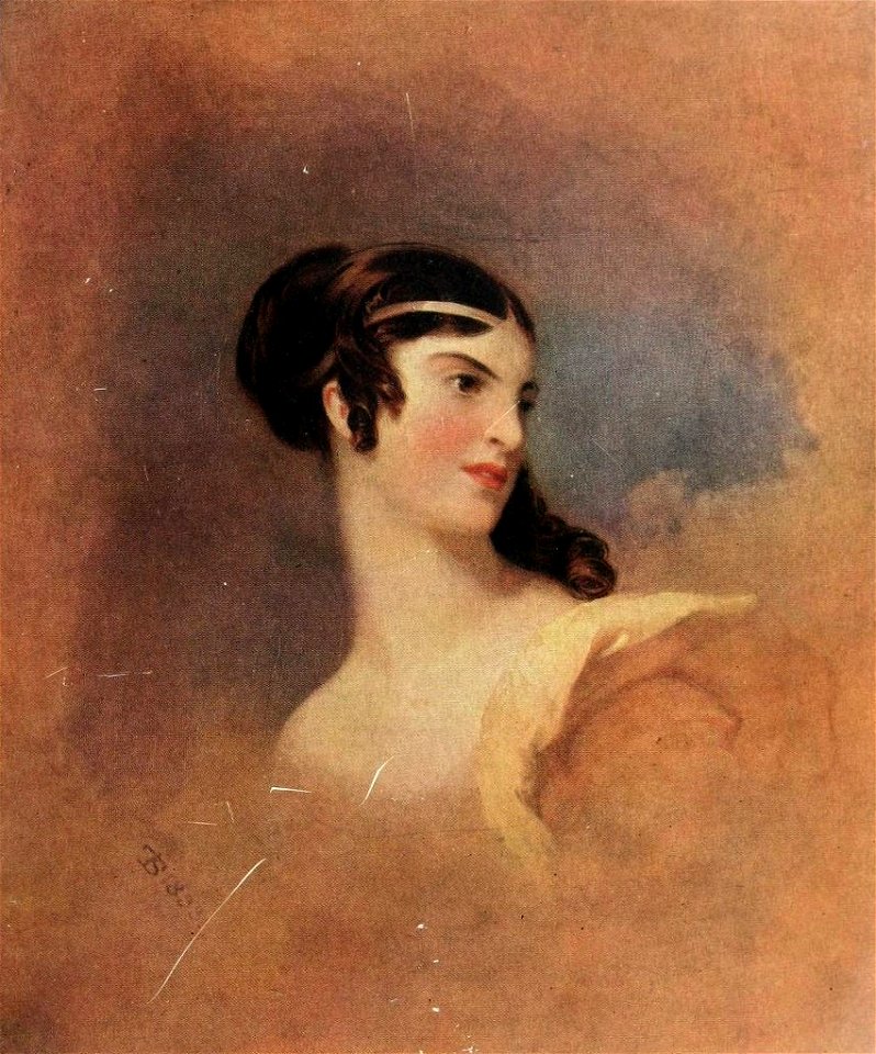 Fanny Kemble as 'Julia' - by Thomas Sully