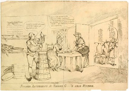 Summer amusement at Farmer G-'s near Windsor. (BM 1868,0808.6091)