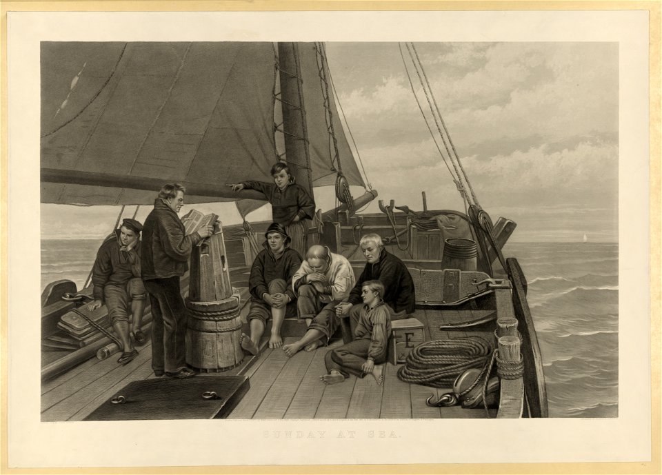 Sunday at sea LCCN2003679908