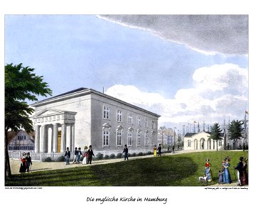 Hamburg Englische Kirche by Suhr