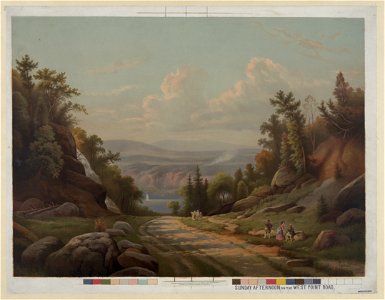 Sunday afternoon on the West Point Road - Eglau. LCCN2012648819