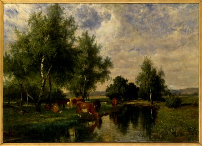 Summer Landscape in Blekinge (Edvard Bergh) - Nationalmuseum - 18810