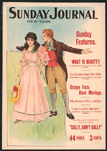 Sunday Journal, New York. Sunday features ... - Archie Gunn. LCCN2014649613
