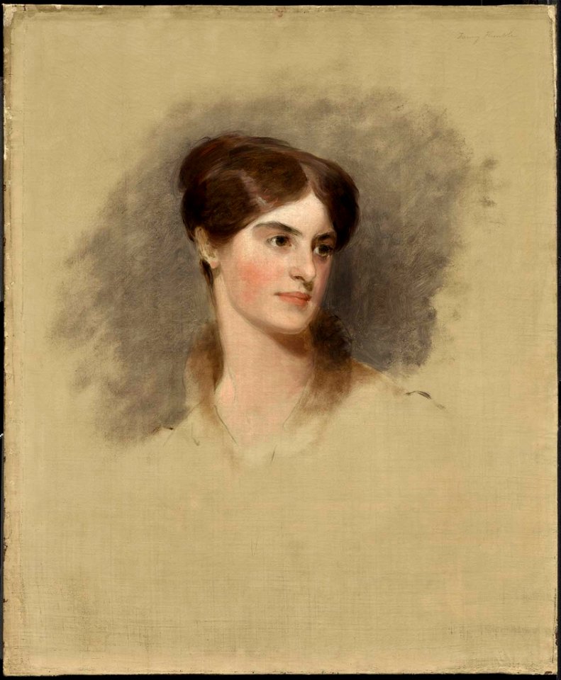 Thomas Sully - Fanny Kemble - 03.737 - Museum of Fine Arts