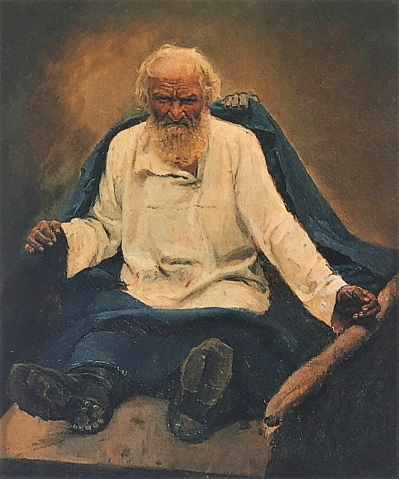 Surikov Grey headed strelets 1879 1880 gtg