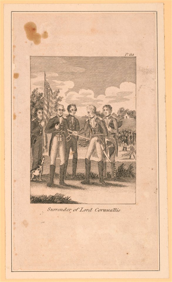 Surrender of Lord Cornwallis LCCN2004669438