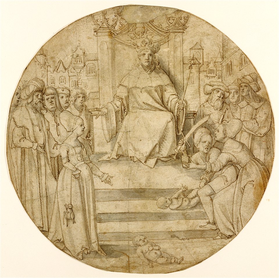 Hans Süß von Kulmbach - Das Urteil des Salomo (Getty Center)