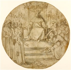 Hans Süß von Kulmbach - Das Urteil des Salomo (Getty Center)
