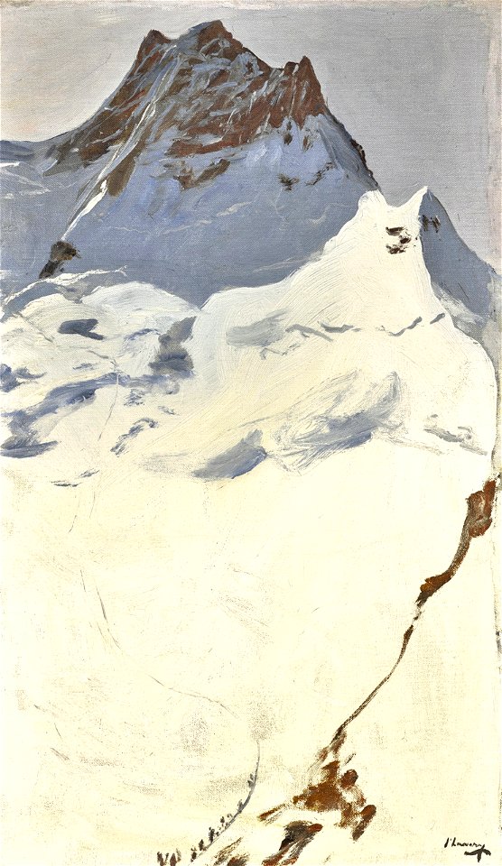 Summit of the Jungfrau by Sir John Lavery