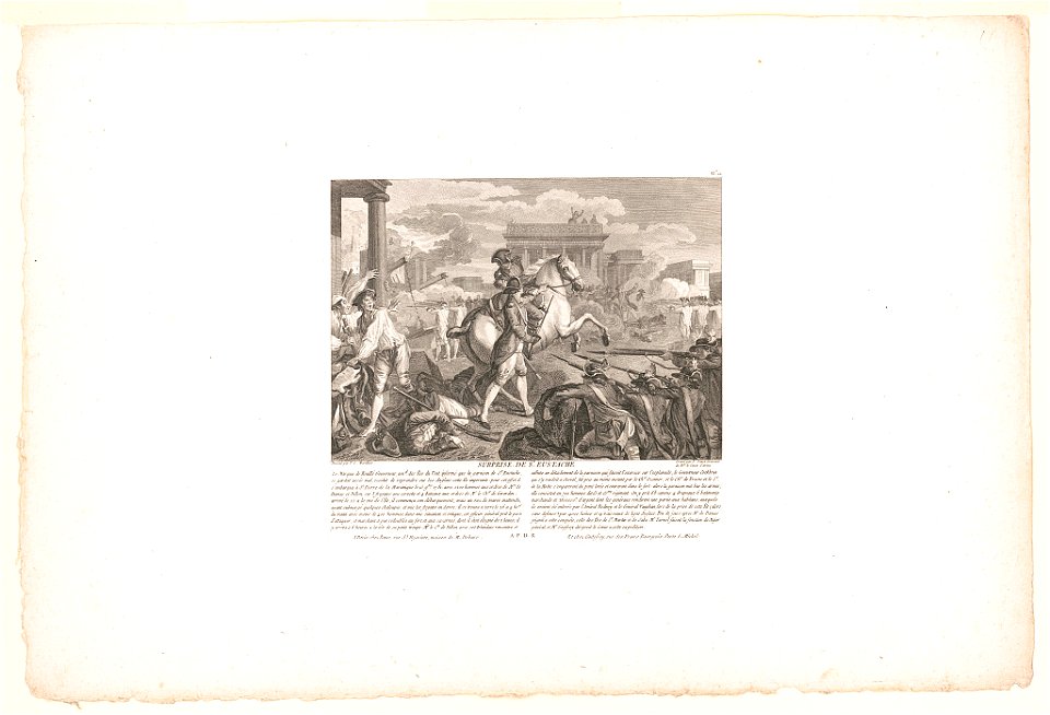 Suprise de St. Eustache - dessiné par P.C. Marillier ; gravé par N. Ponce, Graveur de Mgr. le Comte d'Artois. LCCN2017658516