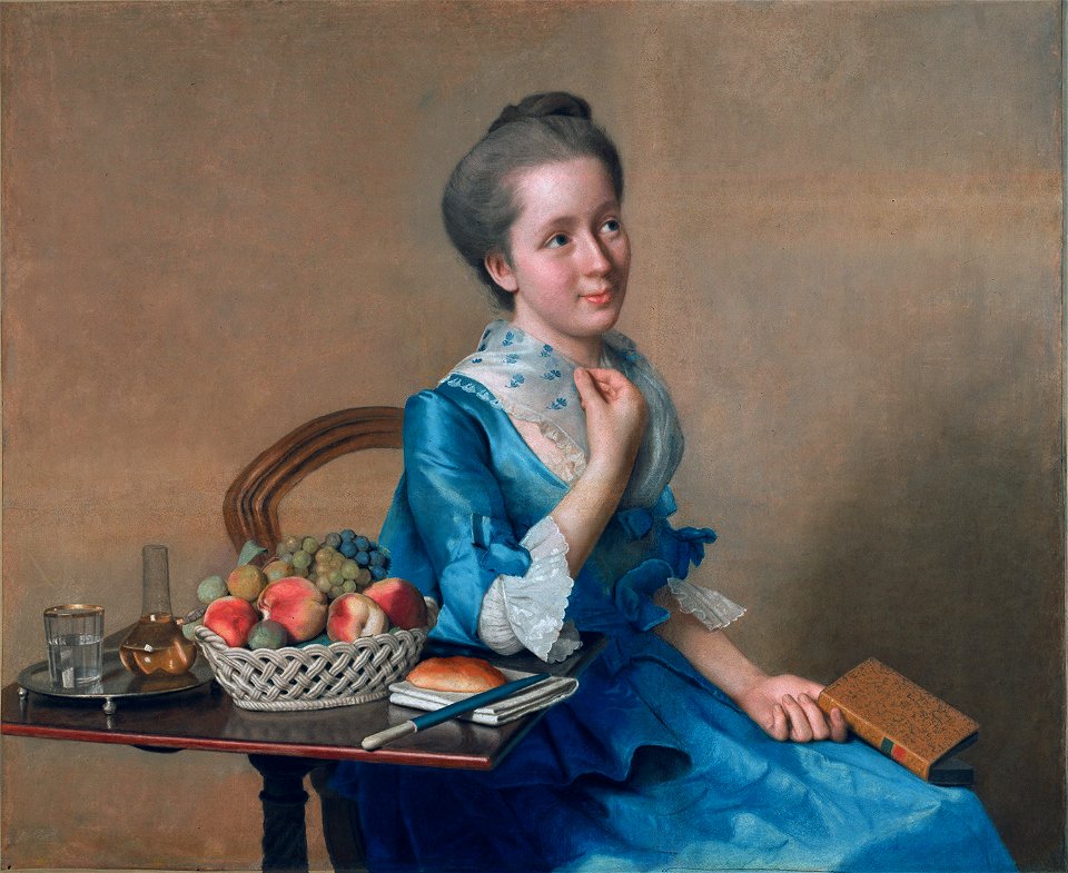 Suzanne Curchod, by Jean-Etienne Liotard