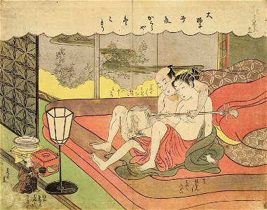 Suzuki Harunobu Chûban yokoe