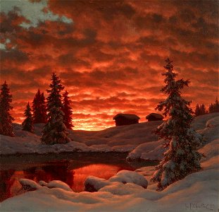 Sunset Ivan Choultse (1923)