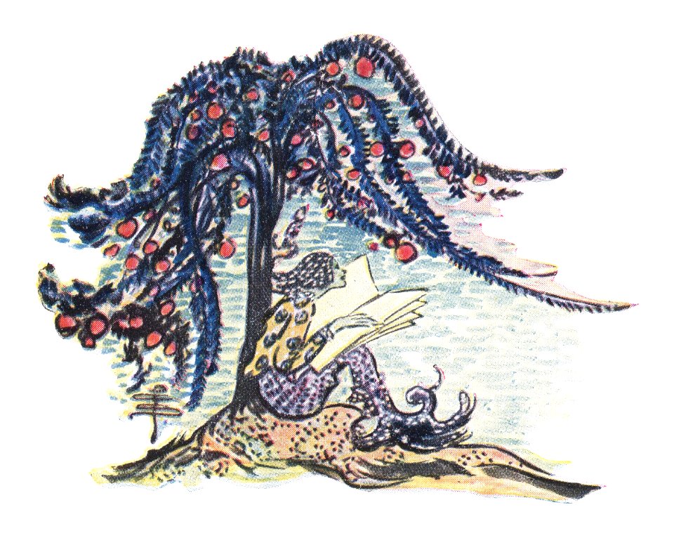Susan and the Mermaid - Poet under a sea-apple tree (corrected)