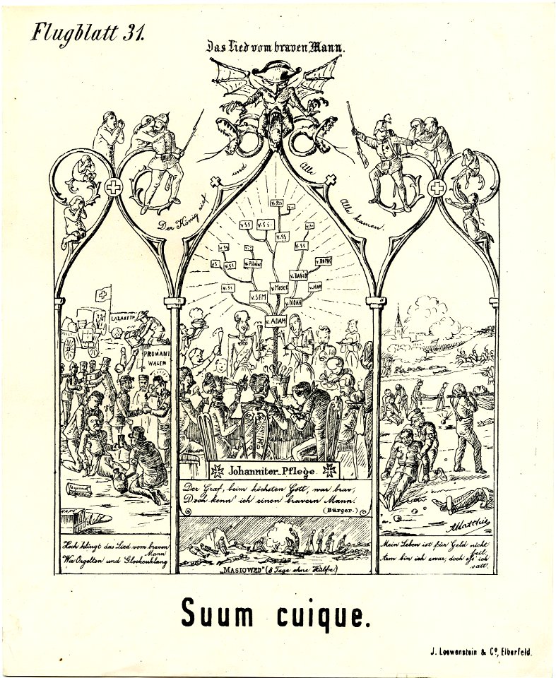 Suum cuique; das Lied vom braven Mann (Each to his own) (BM 1871,1209.4540)