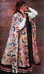 Surikov Wife of a strelets who is taken away for execution 1879 gtg
