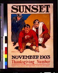 Sunset, November 1903-Thanksgiving number - Sheridan. LCCN94506749