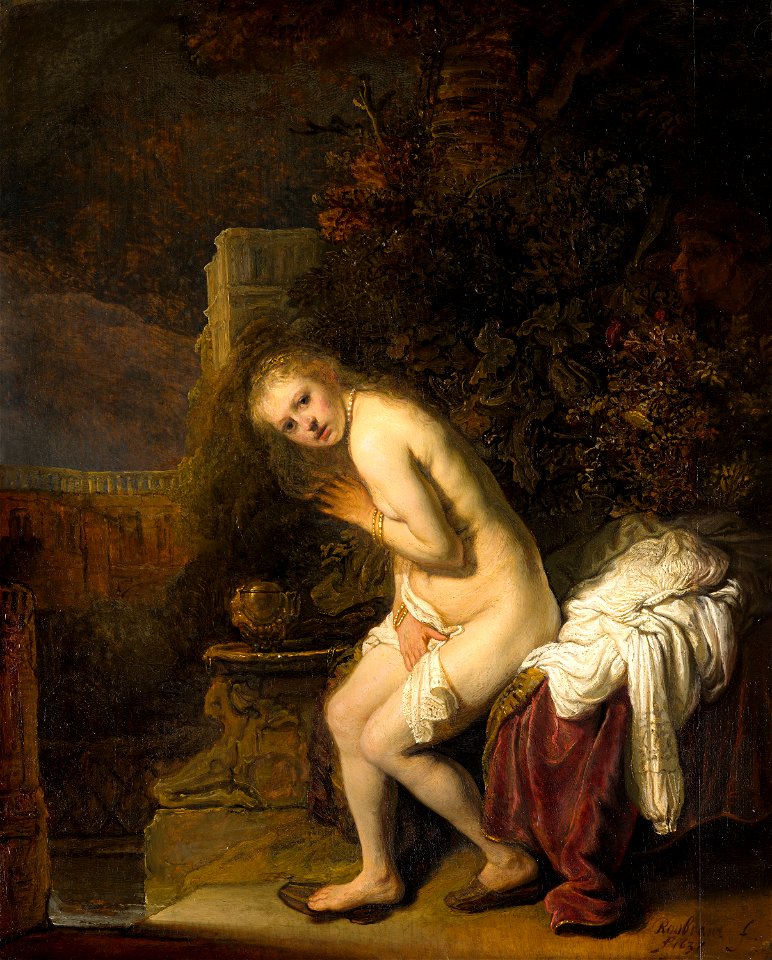 Suzanna, Rembrandt van Rijn, 1636, Mauritshuis, The Hague