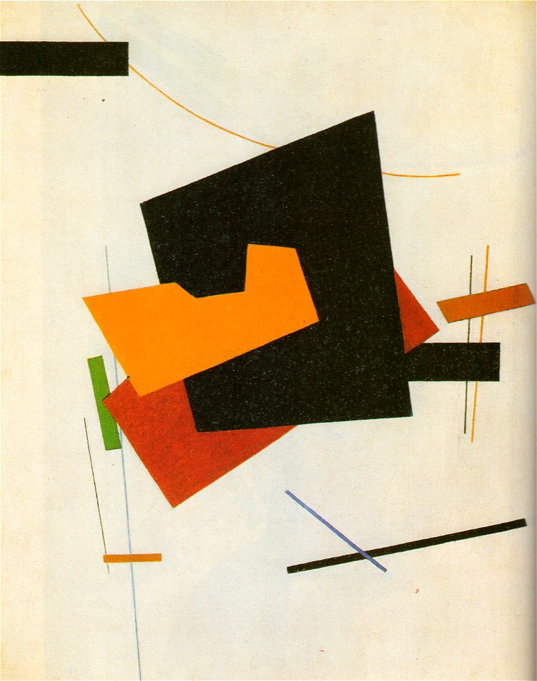 Suprematism (Kliun, 1915, 16)