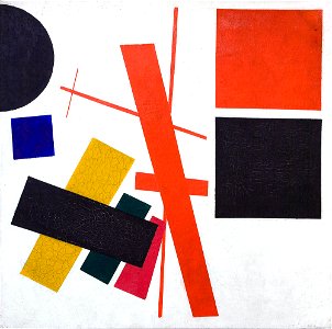 Suprematism - Abstract Composition (Malevich, 1915)