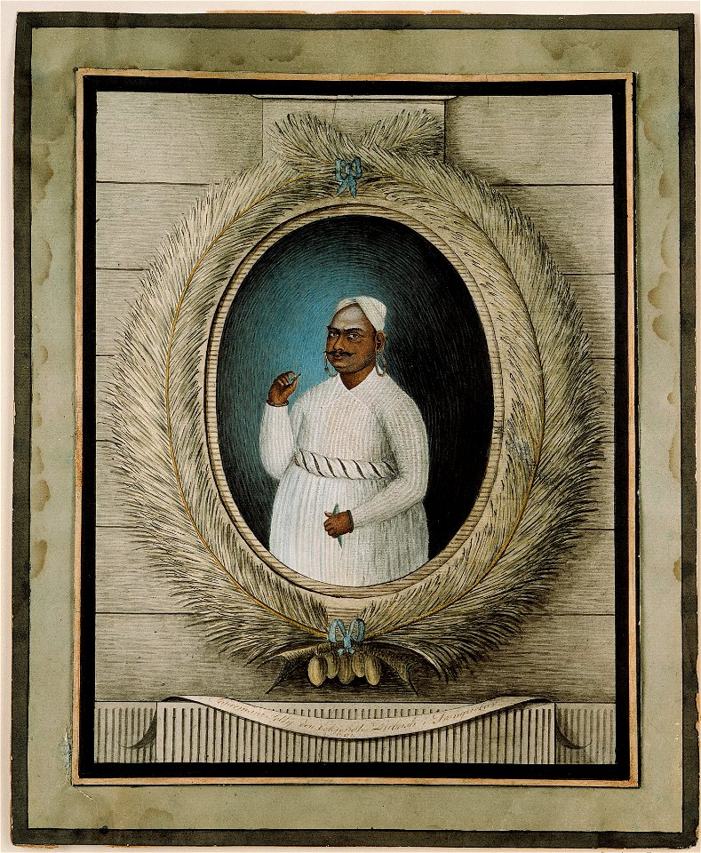 Supremane Setty - Peter Anker (1744–1832) - Kulturhistorisk museum, UiO - UEM4415