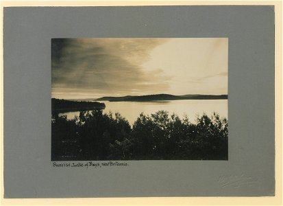 Sunrise, Lake of Bays (HS85-10-27621) original
