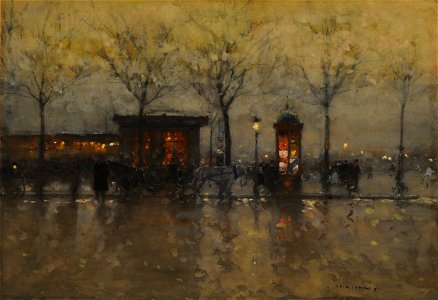 Sur le quais de Paris - Luigi Loir