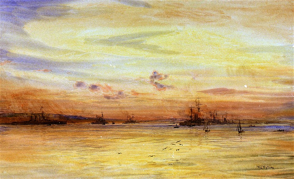 Sunset with the fleet RMG PW1760