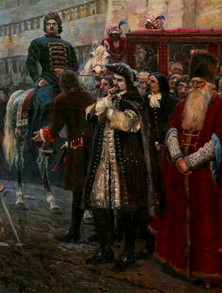 Surikov streltsi detail11