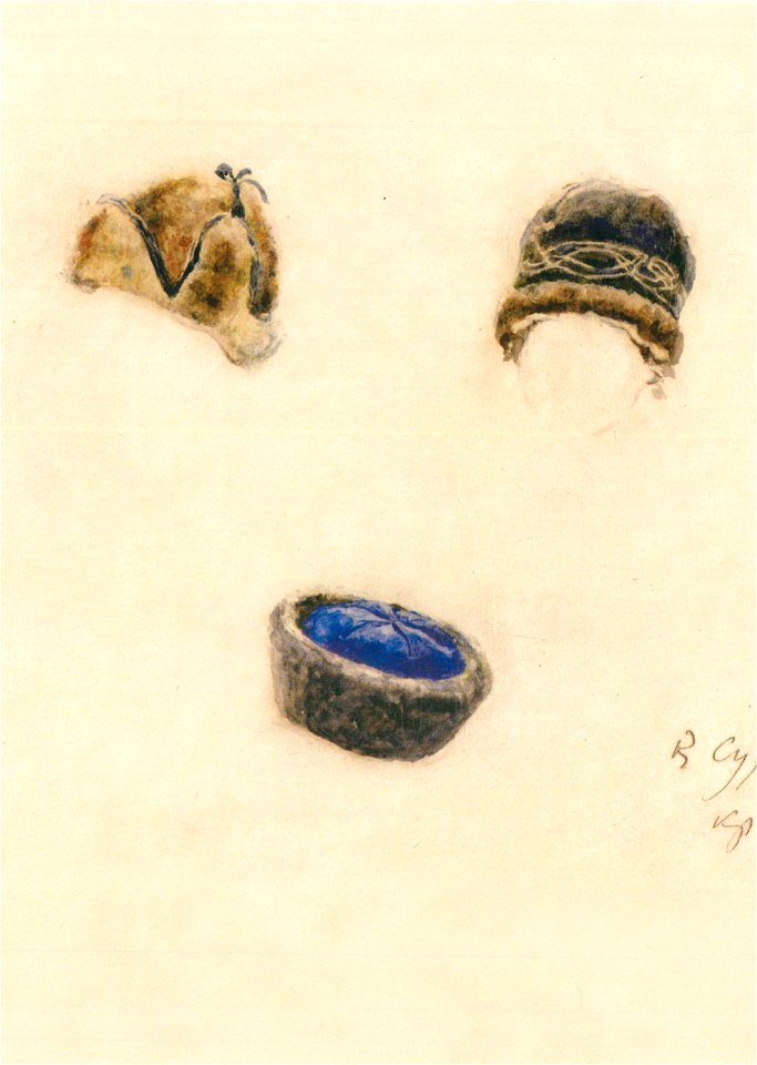 Surikov Winter hats study 1889 1890 Krasnoyarsk