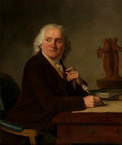 Joseph-Benoît Suvée - Portret van Jean Rameau (1793)