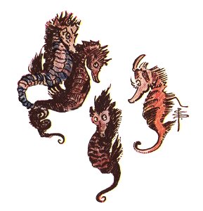 Susan and the Mermaid - Sea-Colts (corrected)