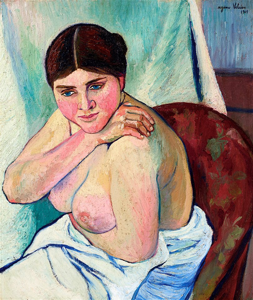 Suzanne valadon juliette assise au fauteuil 095725)