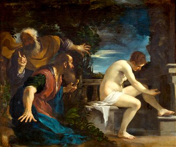 Susana y los viejos (Guercino)