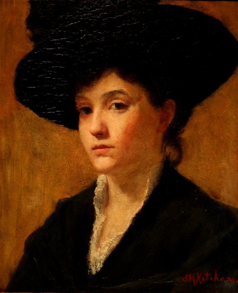 Susan Merrill Ketcham, Study of a Hat, 1889 (cropped)