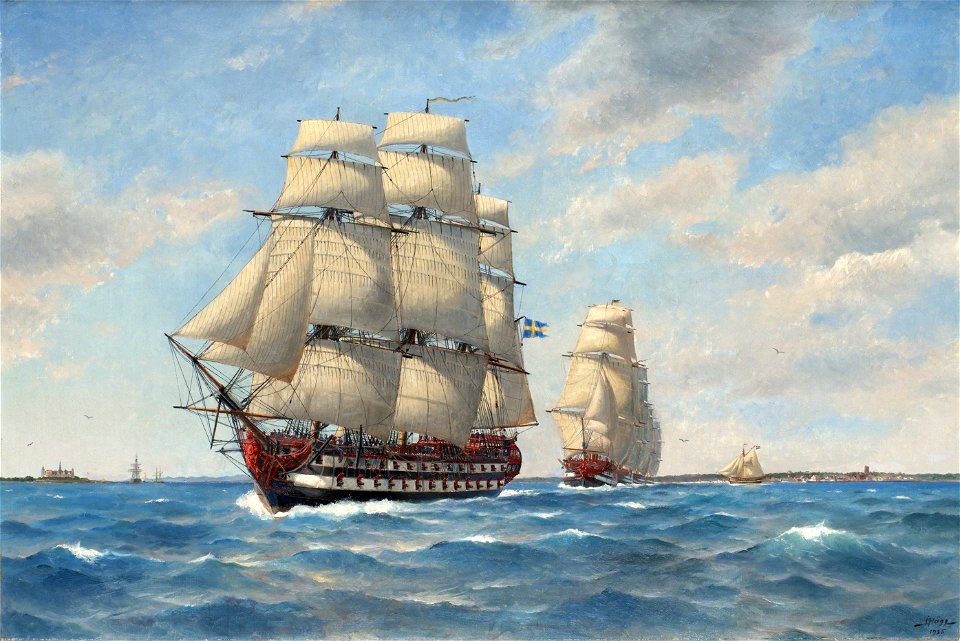 Svensk eskader i Öresund 1812