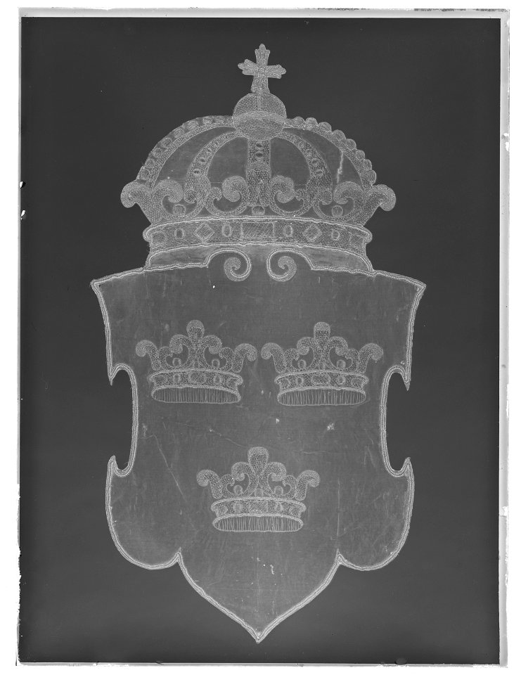 Svea vapen - Livrustkammaren - 34348-negative