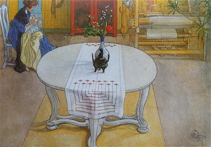 Suzanne o Gunlög x Carl Larsson