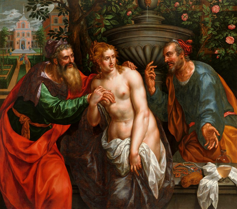 Suzanna en de ouderlingen Rijksmuseum SK-A-1461
