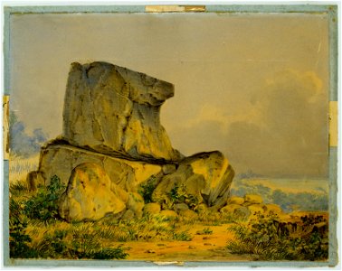 Suur graniitblokk Alatskivil, Georg Friedrich Schlater, AM 13521 G 7149a