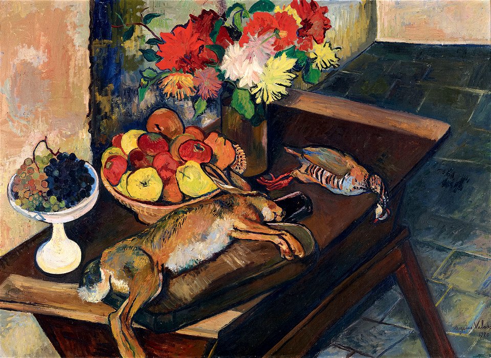 Suzanne VALADON - Nature morte au lapin et à la perdrix