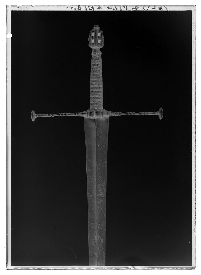 Svärd - Livrustkammaren - 61298-negative