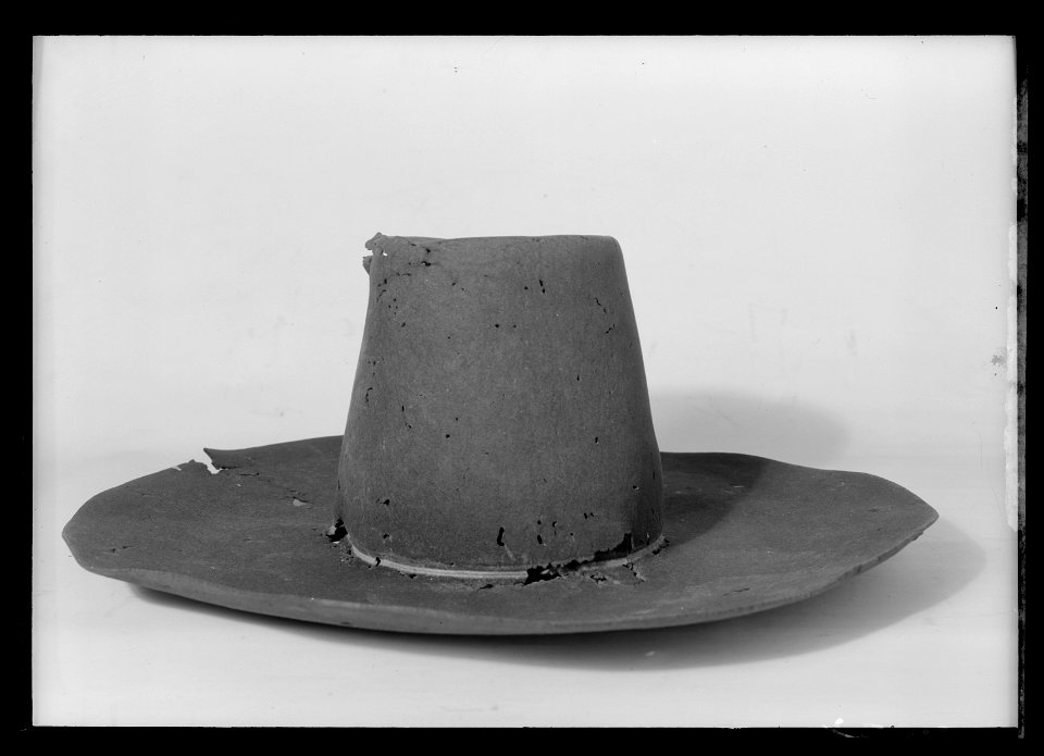 Svart hatt av filt - Livrustkammaren - 70160